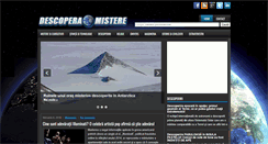 Desktop Screenshot of descopera-mistere.ro